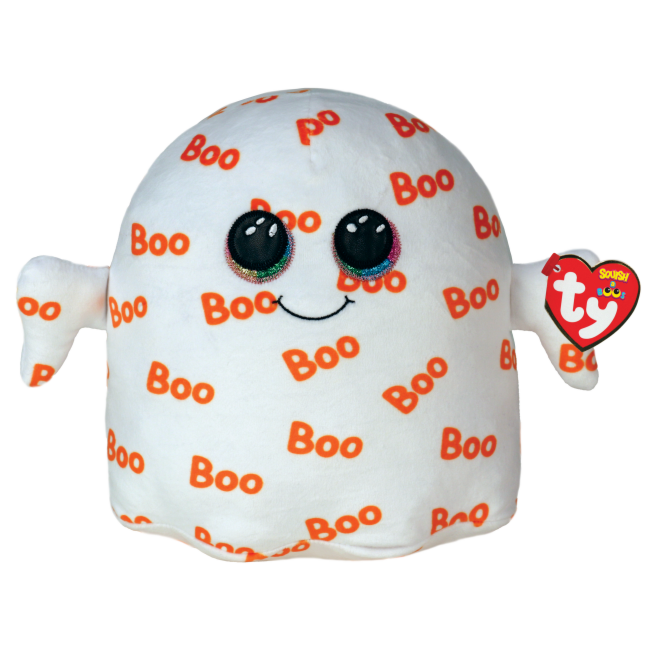 BEANIE SQUISH A BOO 10" GOBLIN GHOST WHITE