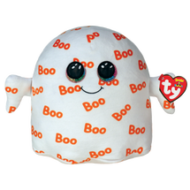 BEANIE SQUISH A BOO 10" GOBLIN GHOST WHITE