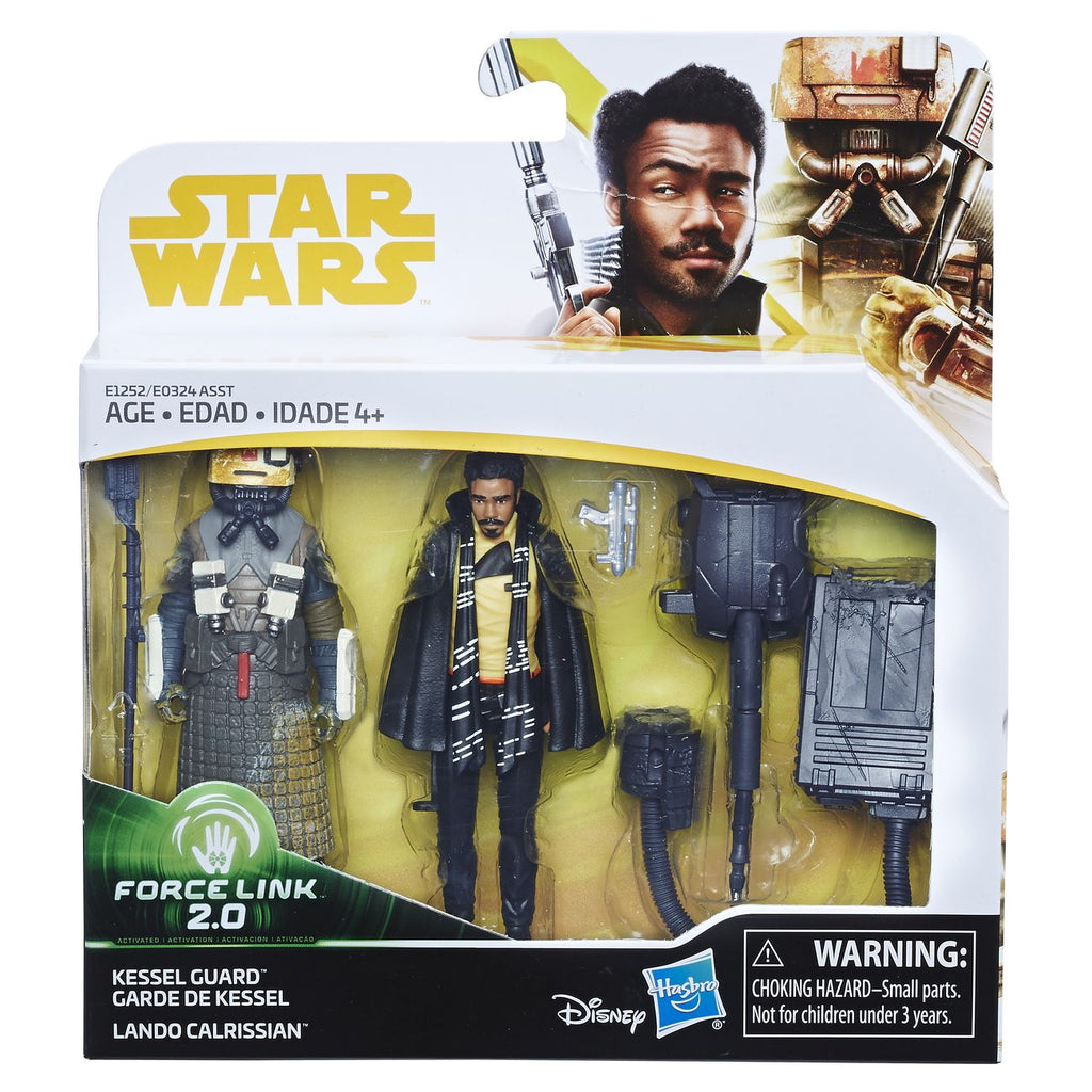 Star Wars Universe Force Link 2.0 2-Figure Pack Kessel Guard Lando Calrissian - Toyworld