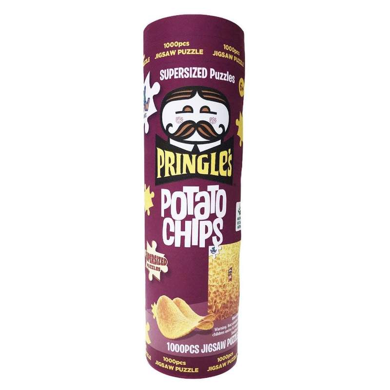 PRINGLE'S POTATO CHIPS SUPERSIZED PUZZLE 1000 PIECE BBQ