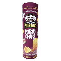 PRINGLE'S POTATO CHIPS SUPERSIZED PUZZLE 1000 PIECE BBQ