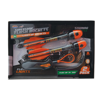 Supersonic Flash Rockets Light Up Rockets - Toyworld