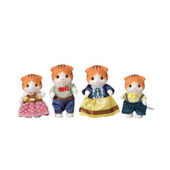 Sylvanian Families Maple Cat Family 4 Pack Img 1 - Toyworld