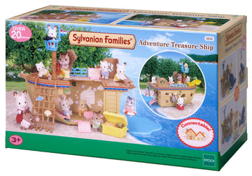 Sylvanian Families Adventure Treasure Ship - Toyworld