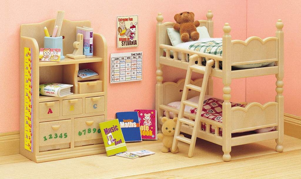 Sylvanian Families Childrens Bedroom Set - Toyworld