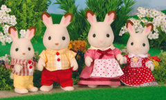 Sylvanian Families Chocolate Rabbit Family Img 2 - Toyworld