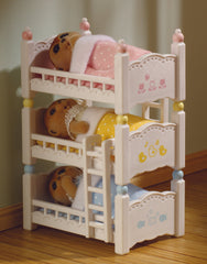 Sylvanian Families Triple Bunk Beds Img 2 - Toyworld