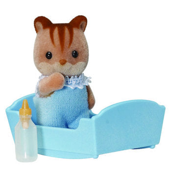 SYLVANIAN FAMILIES WALNUT SQUIRREL BABY