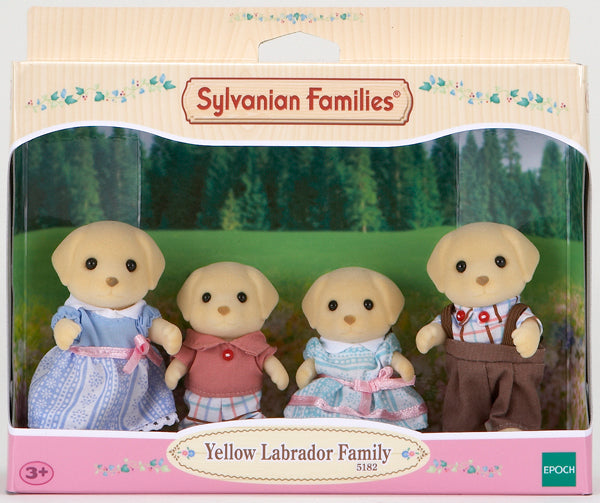 Sylvanian Families Yellow Labrador Family - Toyworld