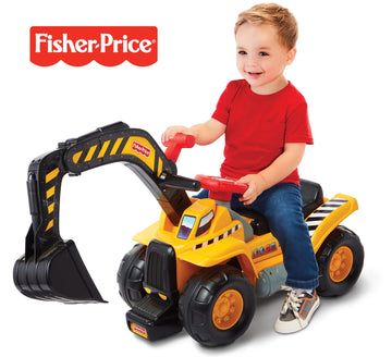 Fisher Price Action Dig N Ride With Crane | Toyworld