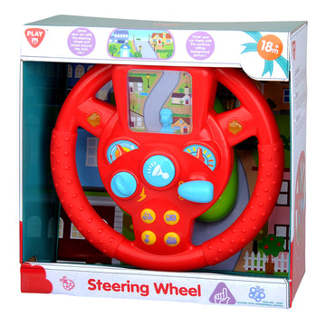 Playgo Steering Wheel Battery Operated | Toyworld