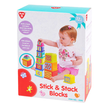 Playgo Stick And Stack Blocks | Toyworld