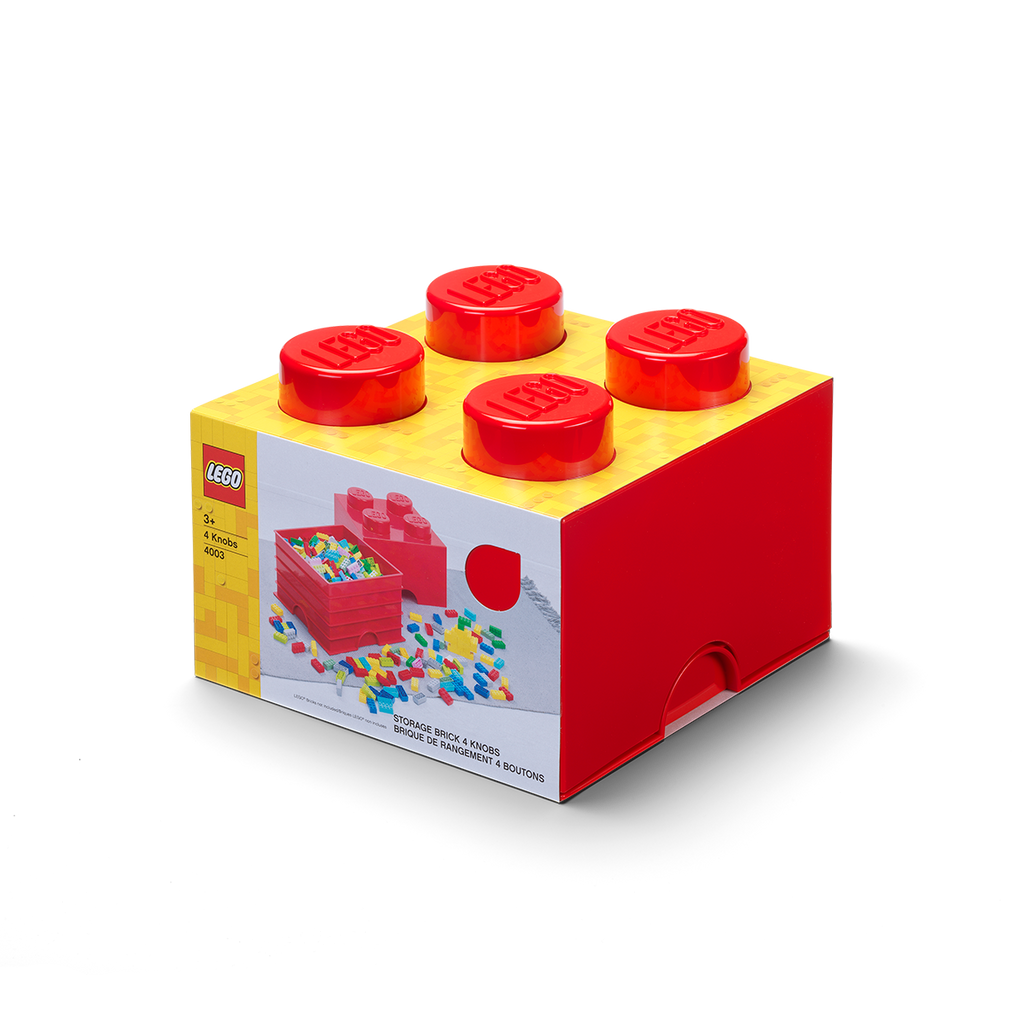 Lego Storage Brick Red | Toyworld