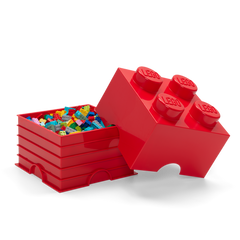 Lego Storage Brick Red Img 1 | Toyworld