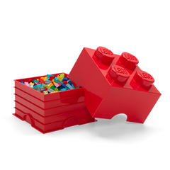 Lego Storage Brick Red Img 1 | Toyworld