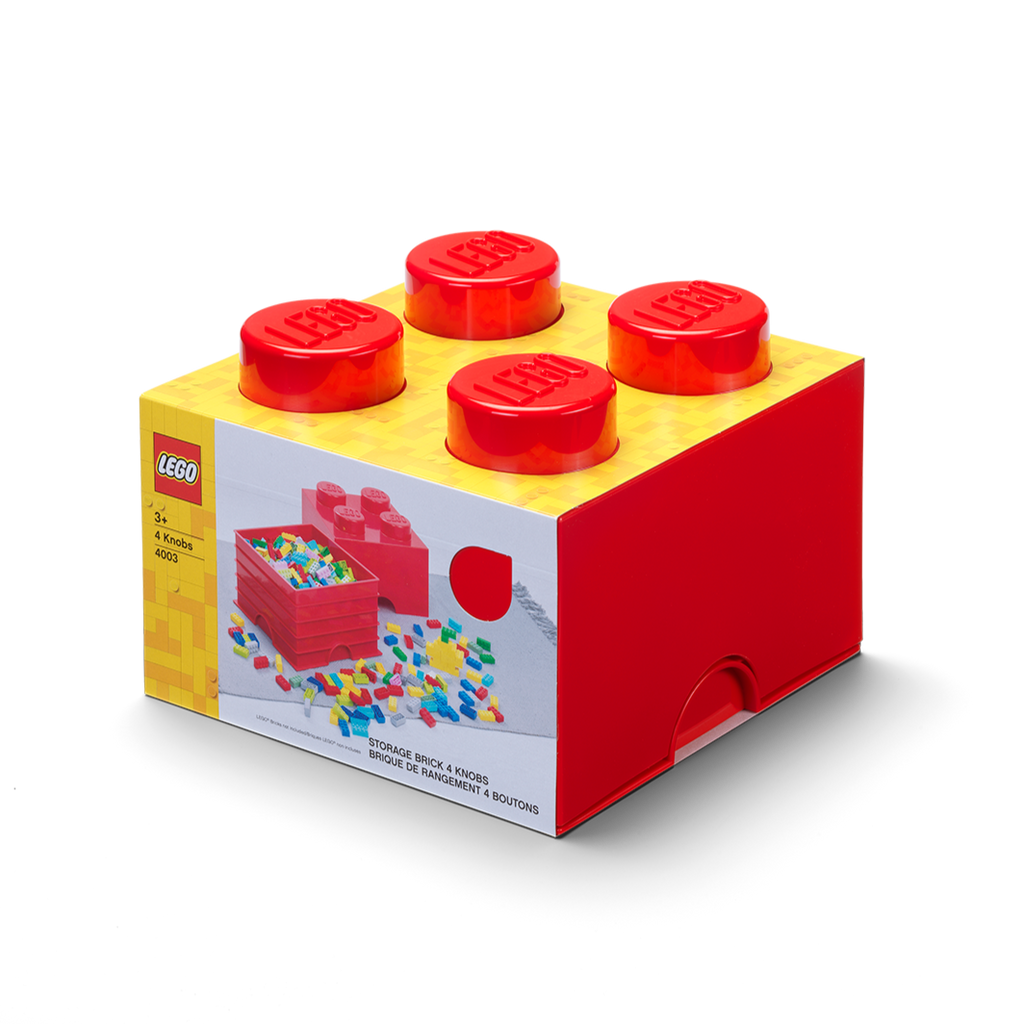 Lego Storage Brick Red | Toyworld