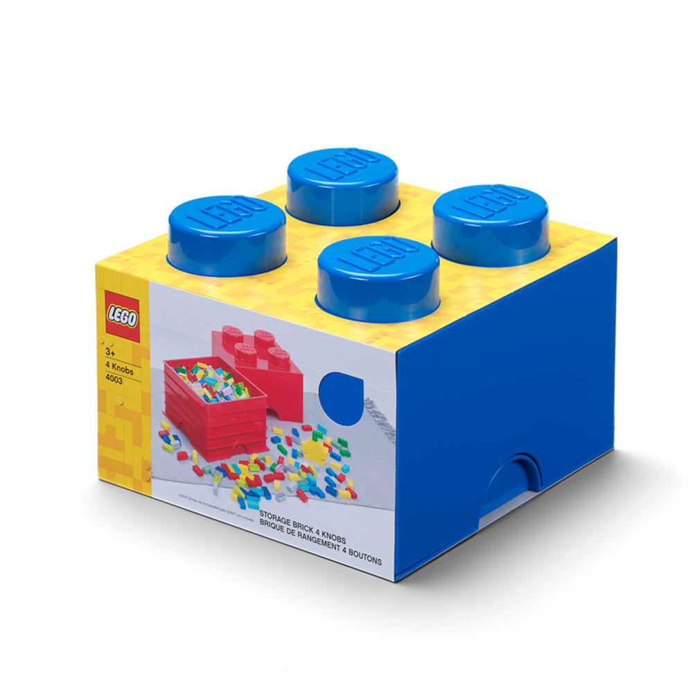 Lego Storage Brick Blue | Toyworld