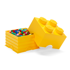 Lego Storage Brick Yellow Img 2 | Toyworld