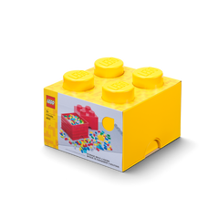 Lego Storage Brick Yellow | Toyworld