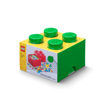 Lego Storage Brick Green | Toyworld