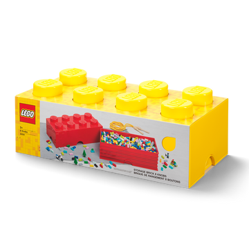 Lego Storage Brick Yellow | Toyworld