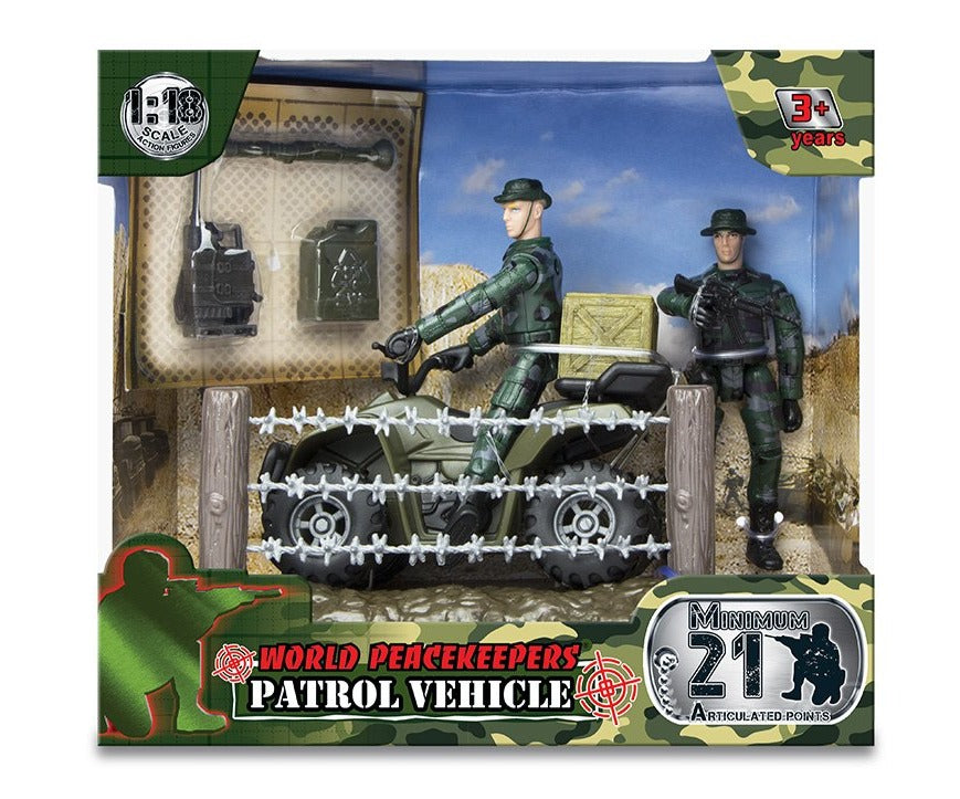 World Peacekeepers Patrol Vehicle Quad | Toyworld