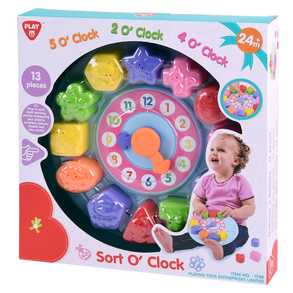 Playgo Sort O Clock - Toyworld