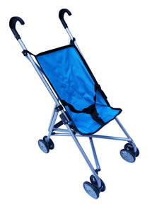 Playworld Doll Umbrella Stroller Blue - Toyworld