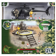 World Peacekeepers Helpad With Helicopter | Toyworld