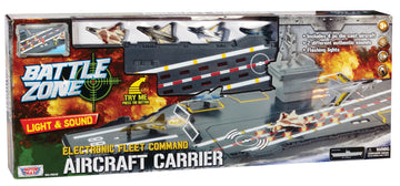 Battle Zone Electronic Aircraft Carrier | Toyworld