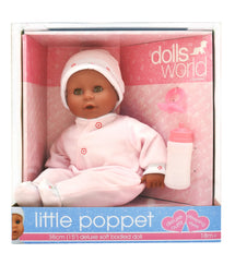 Dollsworld - Little Poppet Black And Pink | Toyworld