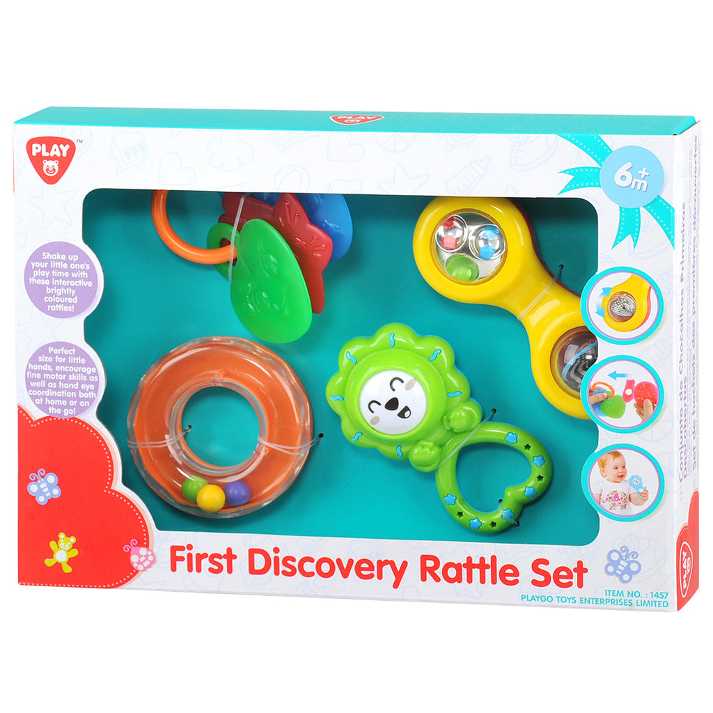 Playgo First Discovery Rattle Set - Toyworld