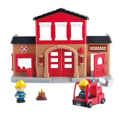 Playgo First Fire Station Battery Operated Img 1 - Toyworld