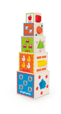 Hape Pyramid Of Play - Toyworld