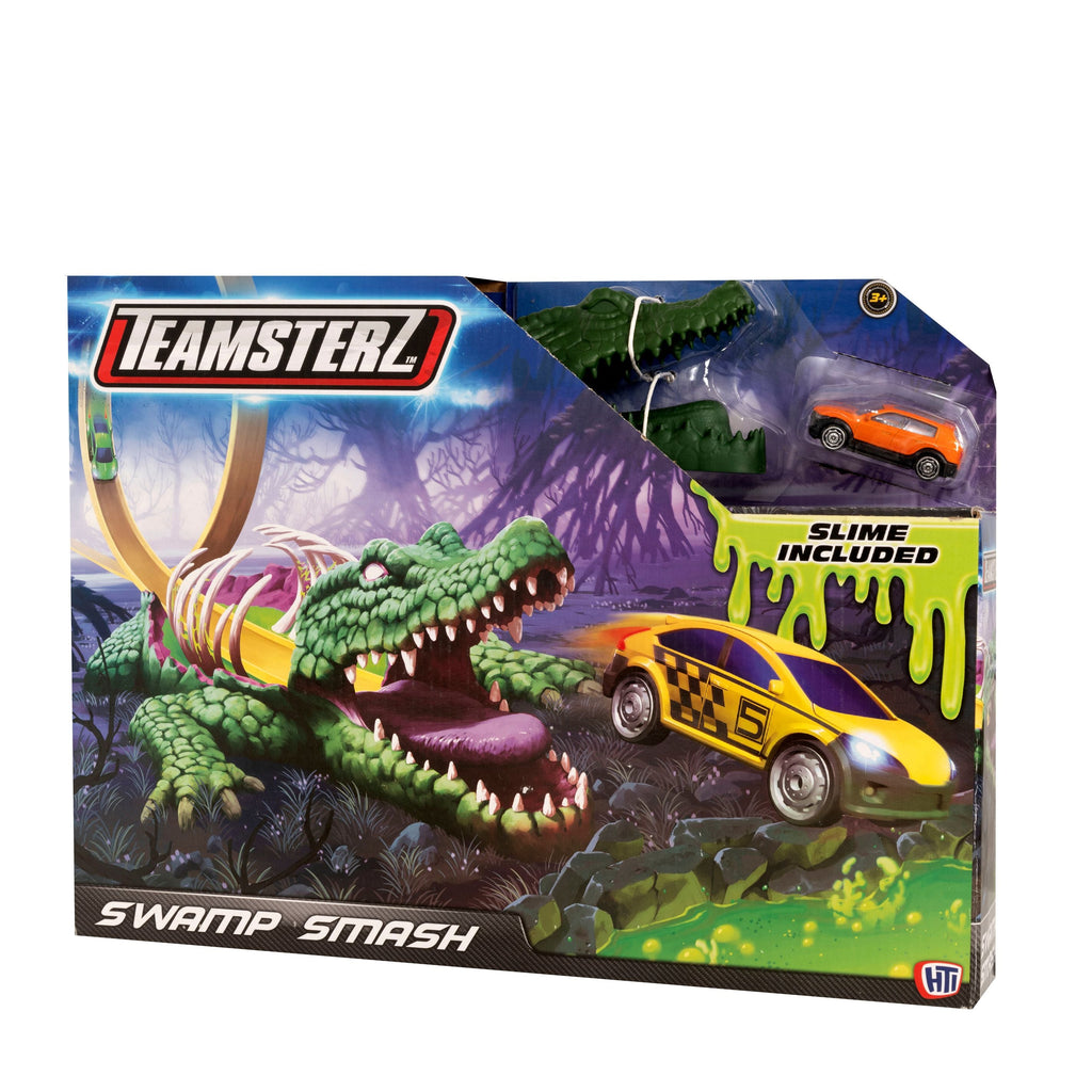 Teamsterz Swamp Smash Track Set - Toyworld