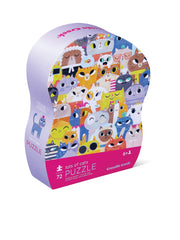 Crocodile Creek Junior Puzzle Lots Of Cats - Toyworld