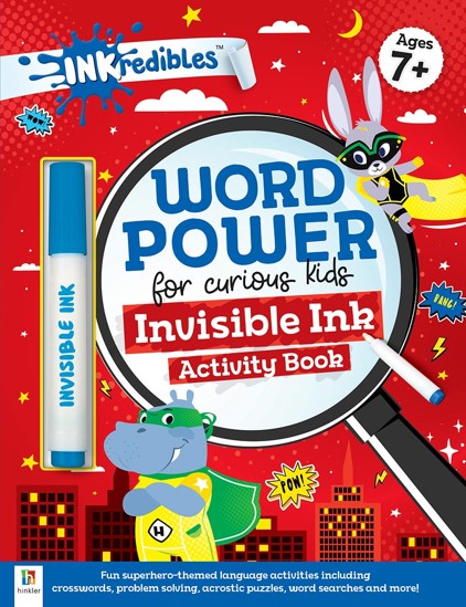 Inkredibles Word Power Activity Book - Toyworld