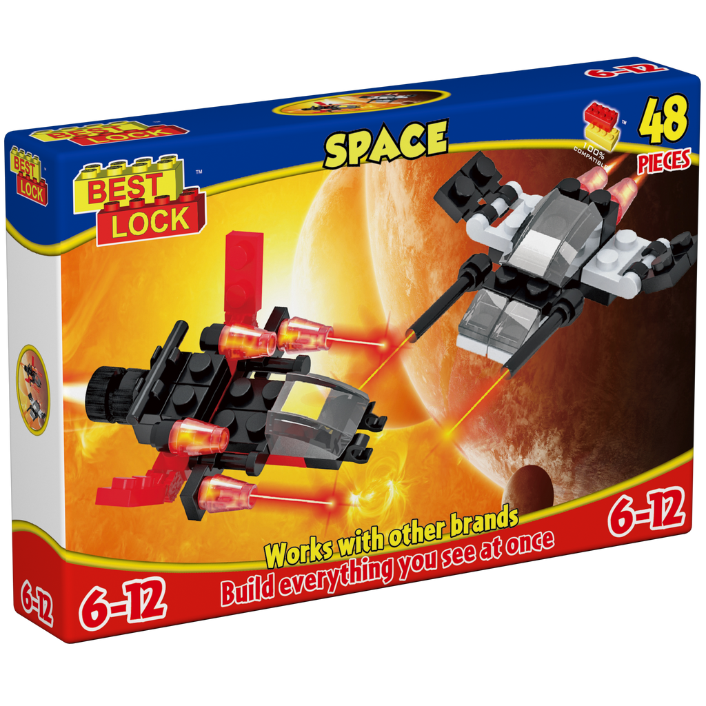 Best Lock Mini Construction Set Space - Toyworld