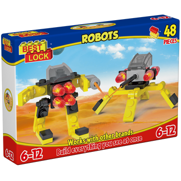 Best Lock Mini Construction Set Robots - Toyworld