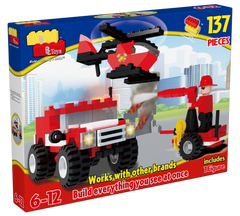 Best Lock Small Construction Fire Crew - Toyworld