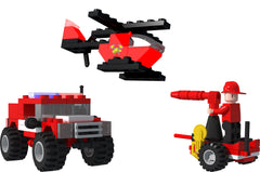 Best Lock Small Construction Fire Crew Img 1 - Toyworld