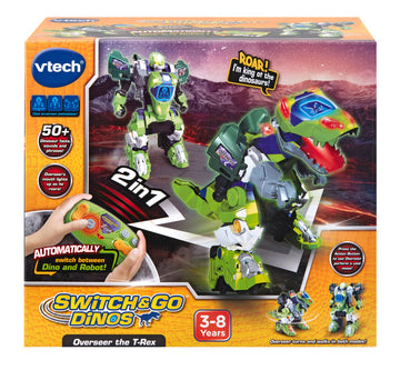 Vtech Switch & Go Overseer T Rex - Toyworld