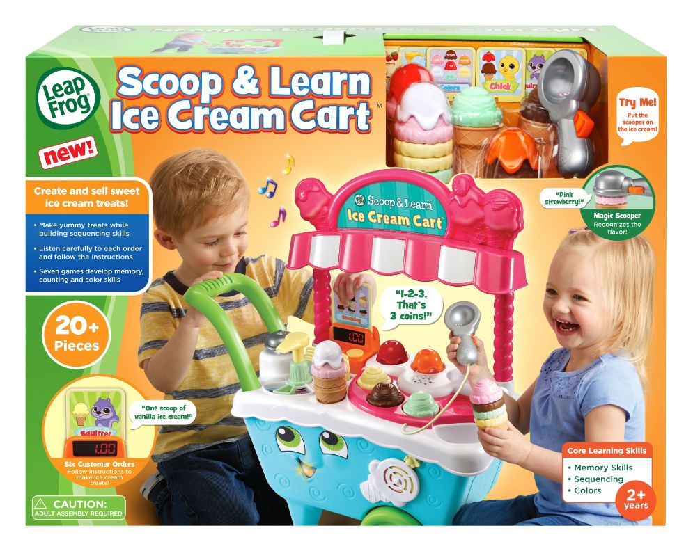 Leapfrog Scoop & Learn Ice Cream Cart - Toyworld