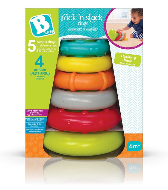 Bkids Rock N Stack Rings | Toyworld