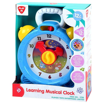 Playgo Learning Musical Clock | Toyworld