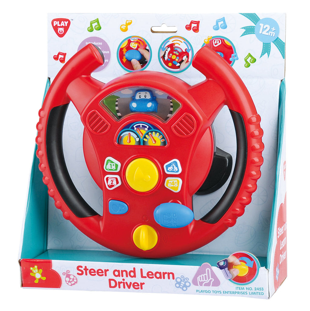 Playgo Battery Operated Steer & Learn Driver | Toyworld