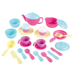 Playgo Pink Tea & Cookware Set Img 1 | Toyworld
