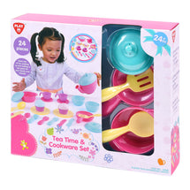 Playgo Pink Tea & Cookware Set | Toyworld