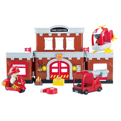 Playgo Battery Operated Fire Rescue Squad Img 1 | Toyworld