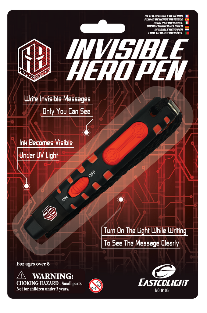 Heros Armor Invisible Hero Pen | Toyworld